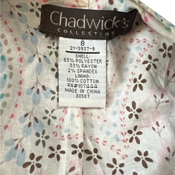 CHADWICK’S black fitted blazer - Picture 3 of 7